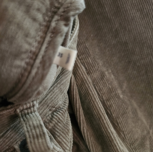 Faherty Mens Size 35 Corduroy Brown Pants - Picture 8 of 8